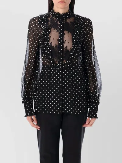 Valentino Blouse In Black