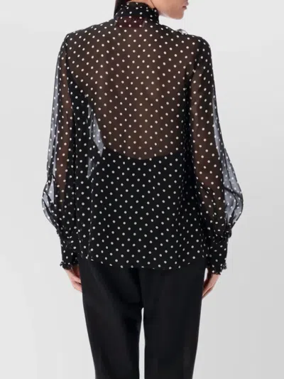 Valentino Blouse In Black