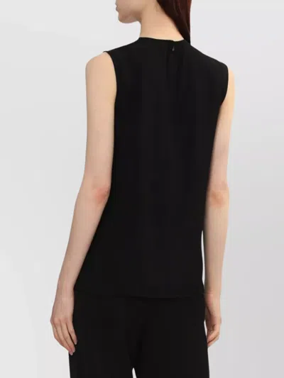 Totême Crew Neck Sleeveless Lightweight Fabric Top