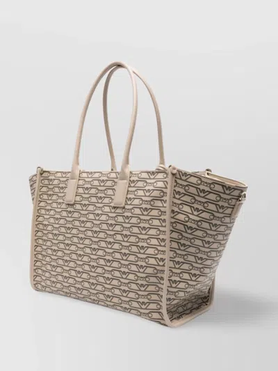 Emporio Armani Medium Tote Bag With Adjustable Shoulder Strap