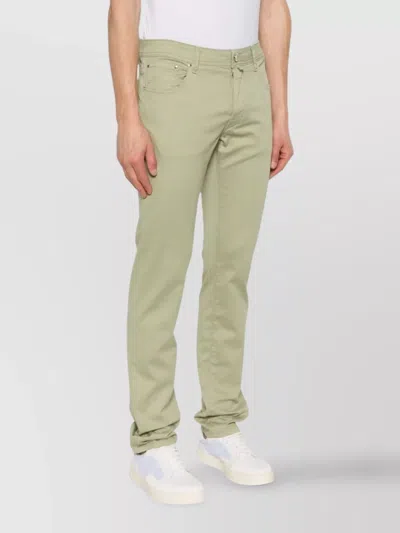 Jacob Cohen Men Slim Fit Denim Jeans In Green