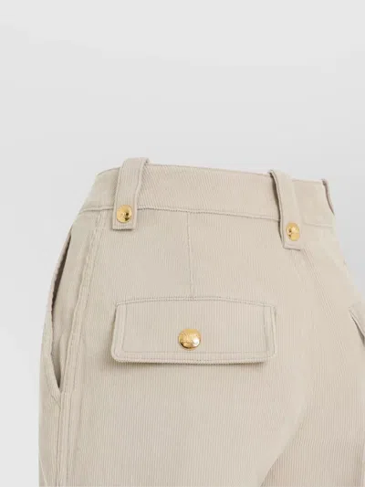 Celine Cargo Pants With Flared Leg And Pockets