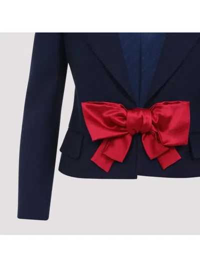 Valentino Woman Blue Blazers