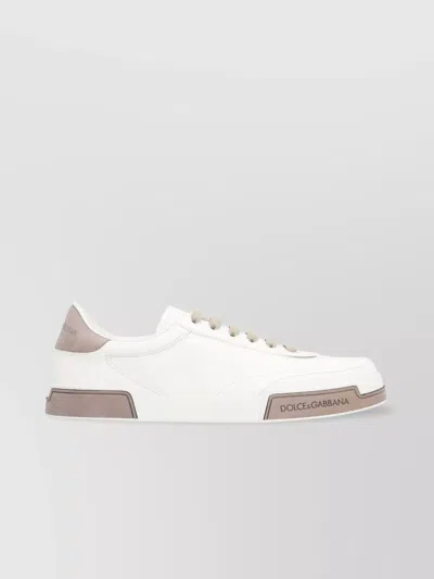 Dolce & Gabbana Sneaker Portofino Yacht White In Animal Print