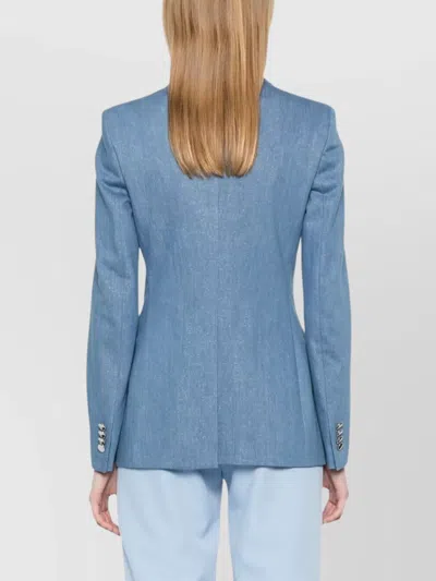 Tagliatore Double-breasted Cotton Jacket With Structured Shoulders