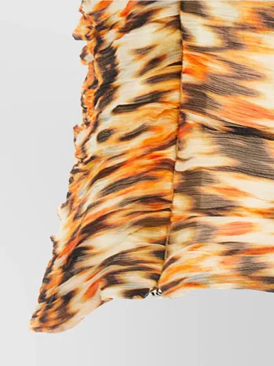 Isabel Marant Women Printed Silk Revon Top In Multi