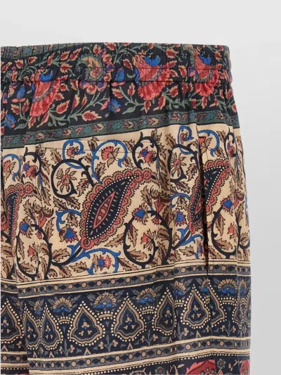 Valentino Garavani Voyage Imaginaire Bermuda Shorts In Multi