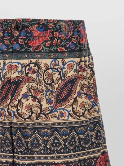 Valentino Garavani Voyage Imaginaire Bermuda Shorts In Multi