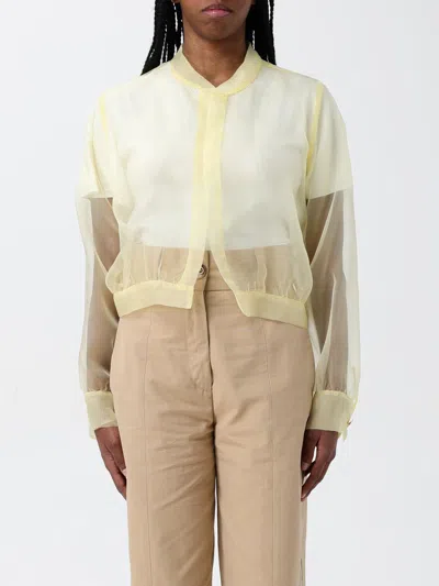 Twinset Jacket  Woman Color Ivory In Ivory