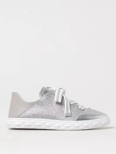 Jimmy Choo Diamond Light Flex Sneakers In Silber