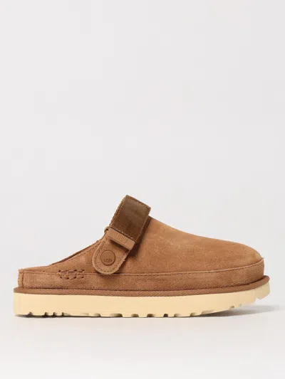 Ugg Ami Paris Jacket With Button Closure In Braun