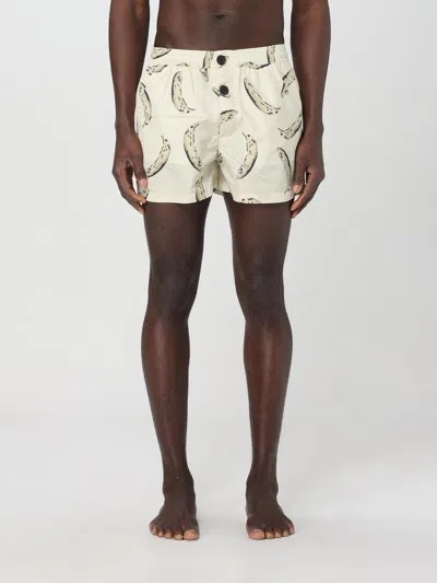 Jacquemus Le Maillot Puntini Beachwear Yellow In Gelb