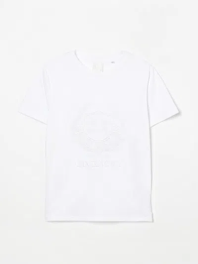 Givenchy Crest-embroidered T-shirt In Weiss