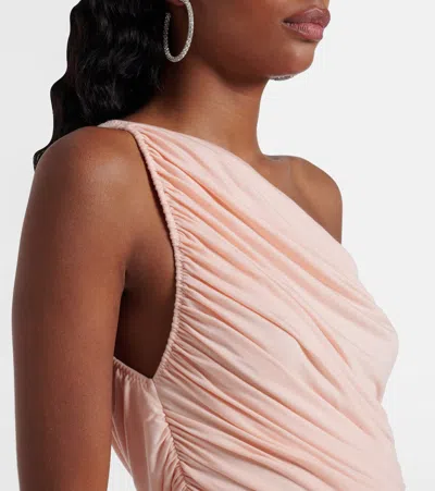 Norma Kamali Diana Mini Dress In Pink