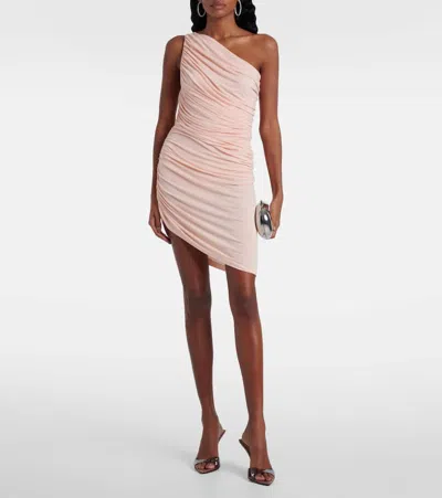 Norma Kamali Diana Mini Dress In Pink