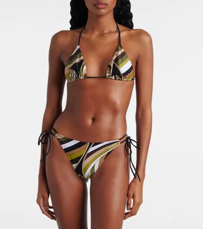 Pucci Iride Bikini Bottoms In Multicoloured
