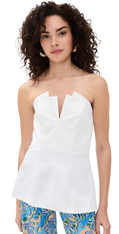 De Loreta Corozo Top White In White