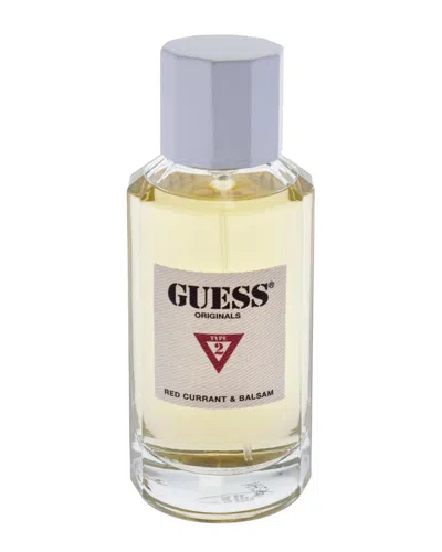 Guess Unisex  Originals Type 2 Red Currant And Balsam 3.4oz Edp Spray