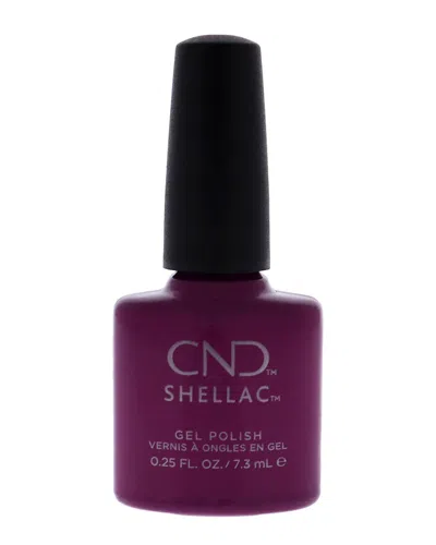 Cnd Shellac Nail Color - Brazen