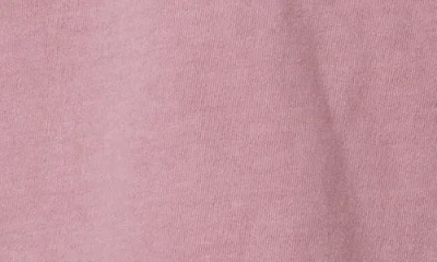 C&c California C & C California Toni Floral Embroidered Sleeve Boxy Cotton T-shirt In Nostalgia Rose