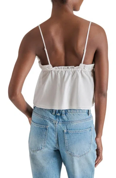 Steve Madden Ruffle Camisole In Cloud