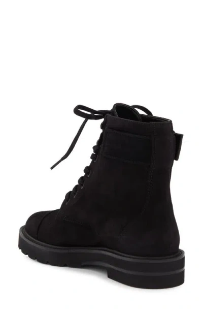 Stuart Weitzman Piper Lug Sole Boot In Black