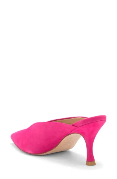 Stuart Weitzman Lula Pointed Toe Pump In Peonia