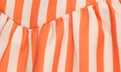 Petal And Pup Petal & Pup Valencia Stripe Cotton Halter Neck Top In Multi