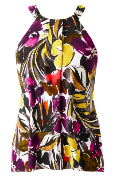 Magicsuit ® Hot House Esme Tankini Top In Multi White