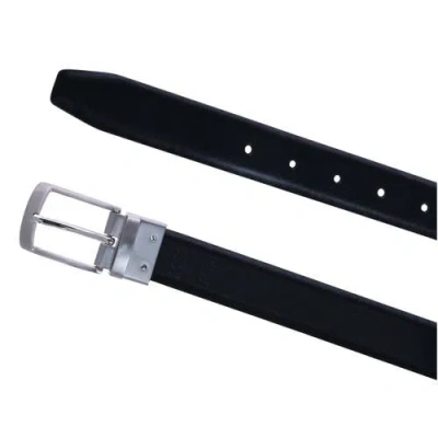 Ibex England Reversible 30mm Dress Belt In Black/tan