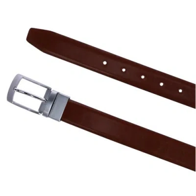 Ibex England Reversible 30mm Dress Belt In Black/tan