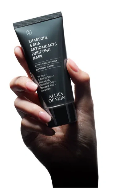 Allies Of Skin Rhassoul & Bha Antioxidants Purifying Mask In No Color