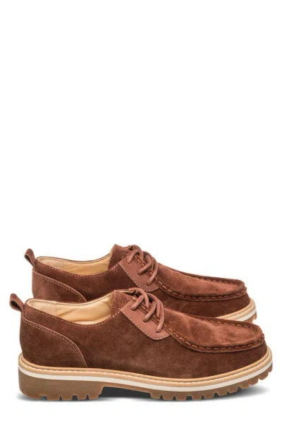 Clae Morrison Low Top Chukka Boot In Brown Suede