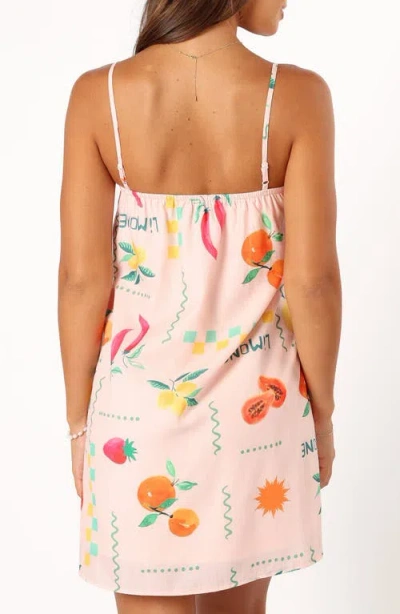 Petal And Pup Petal & Pup Estelle Cotton Dress In Peach