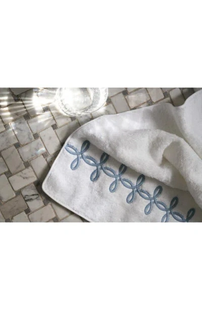 Matouk Gordian Knot Bath Towel In Hazy Blue