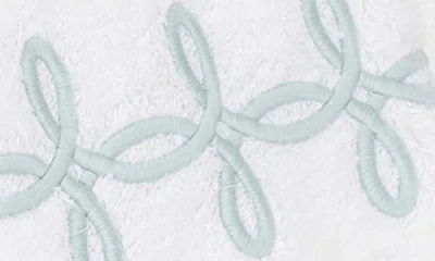 Matouk Gordian Knot Bath Towel In Blue