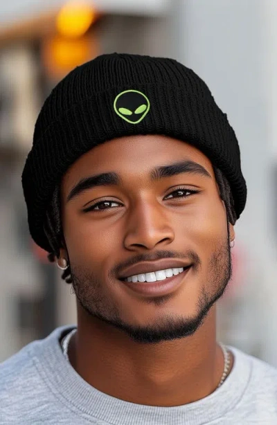 Dalix Alien Watch Cap In Black