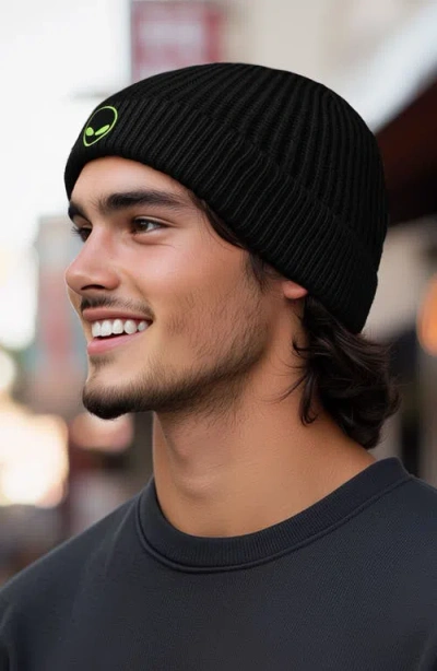 Dalix Alien Watch Cap In Black
