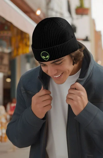 Dalix Alien Watch Cap In Black