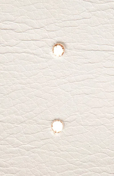 Ada Luxe Leather Belt In Marfil