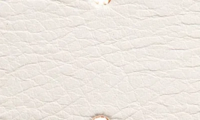 Ada Luxe Leather Belt In Marfil