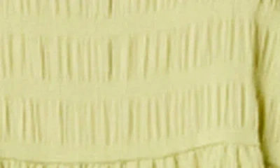 Rip Curl Cala Nights Seersucker Mini Dress In Sage Green In Sage