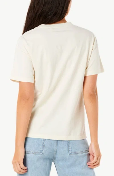 Rip Curl Dune Dancer Relaxed Graphic T-shirt In Bone