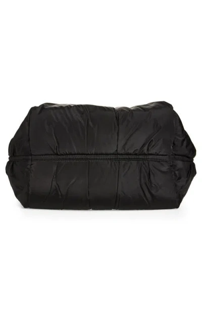 Veecollective Medium Caba Recycled Polyester Tote In Black