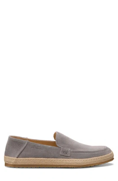 Stuart Weitzman Bala Slip-on Shoe In Pure Grey