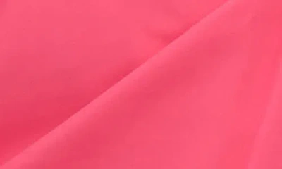 Alex Evenings Women's Contour Square-neck Tulip-overlay Dress In Geranium