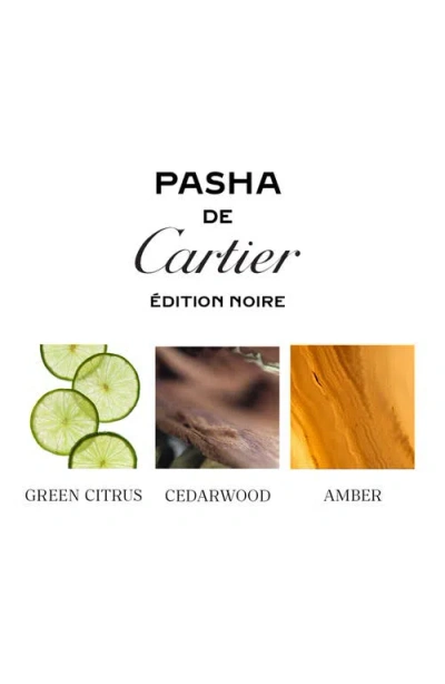 Cartier Pasha De  Edition Noir Eau De Toilette Gift Set In No Color