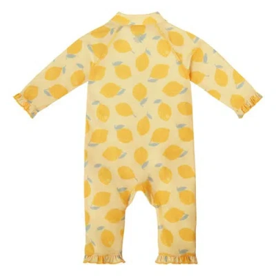 Uv Skinz Sun & Swim Suit In Lemonade Stand