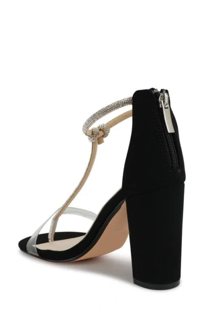 Touch Ups Sienna T-strap Sandal In Black