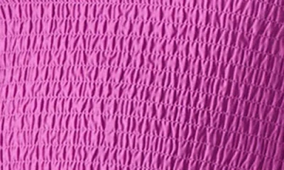 Steve Madden Codie Smocked Bodice Sundress In Radiant Orchid